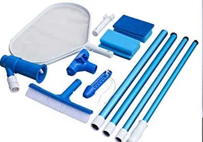 Accesorios para piscinas: canastas skimmer, cepillos, redes de limpieza Costa Rica