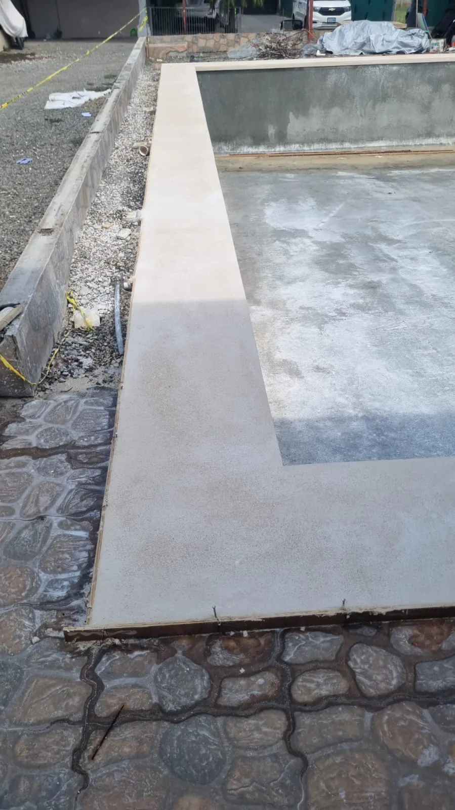 Construcción de piscina en Turrúcares Costa Rica